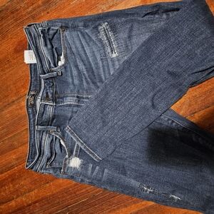 Abercrombie and Fitch distressed skinny jean size 14S